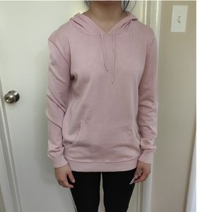 Forever 21 Thin Light Pink Hoodie